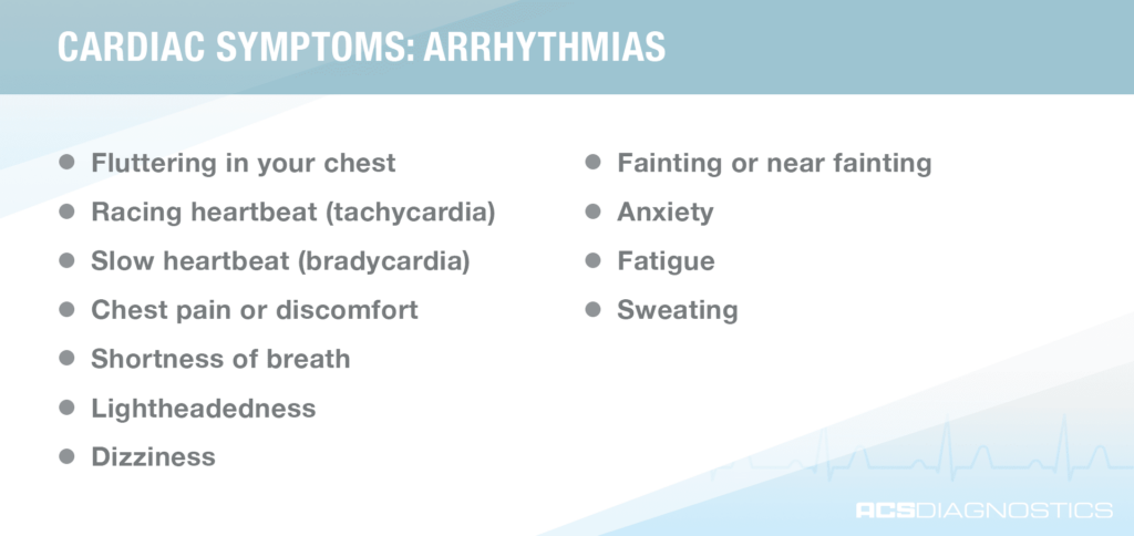 arrhythmia symptoms